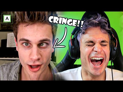 Reagerer på min første video på YouTube! *CRINGE*