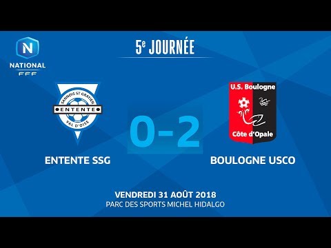 J5 : Entente SSG - US Boulogne CO (0-2), le résumé I National FFF 2018-2019