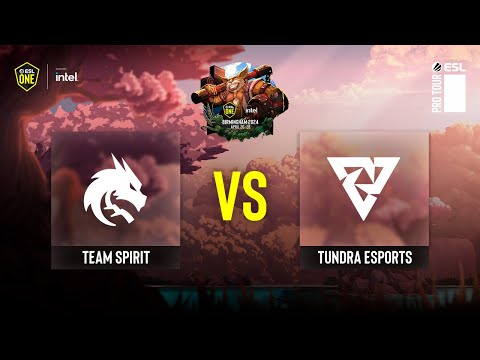 Dota2 - Team Spirit vs Tundra Esports - Game 1 - ESL One Birmingham 2024 - Group B