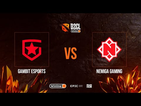 Gambit Esports vs Nemiga Gaming, Winline D2CL Season 9, bo3, game 2 [Maelstrom & Gromjkeee]