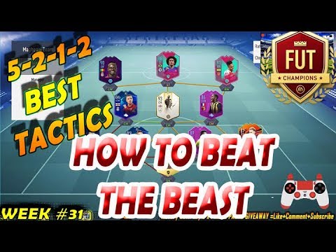 AMAZING OFFENSIVE Tactics for 5-2-1-2 Formation Fifa 19 Fut Champs
