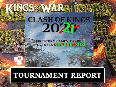 Kings of War Tournament Report -  UK Clash of Kings 2021 Day 1