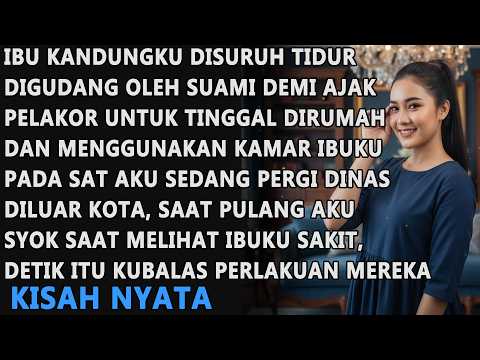 IBU KANDUNGKU DISURUH TIDUR DIGUDANG OLEH SUAMI DEMI AJAK PELAKOR MENGINAP DIRUMAHKU, KUBALAS DIA..