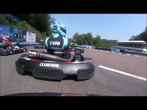 Club100 Sprint Buckmore August 2020 A final Jay Elliott 8m30 for start