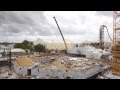 Time Lapse TRANSFORMERS The Ride 3D Goes Up In 30 Seconds