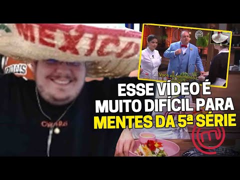 CASIMIRO REAGE: MASTERCHEF -  O QUE TU QUER TA MOLE! (EP14 - TEMP 09) PT. 2 | Cortes do Casimito