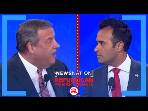 Vivek Ramaswamy and Chris Christie spar over Ukraine and foreign policy | NewsNation GOP Debate