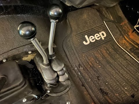 Jeep CJ twin stick installation Dana 20