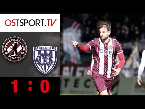 Beck-Tor sichert BFC "dreckigen" Arbeitssieg: BFC Dynamo - Babelsberg 1:0 | Regionalliga Nordost