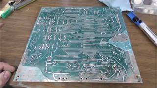 Extreme Corrosion Repair & PCB Hackery - Stern's 1977 Stingray Pinball Machine