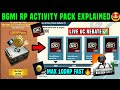 RP ACTIVITY PACK EXPLAINED | BGMI RP ACTIVITY PACK KYA HAI | HOW TO BUY RP ACTIVITY PACK AFTER 100RP