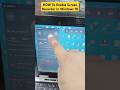 How To Enable Screen Recorder In Windows 10 Shorts Shortsvideo Windows10 Screenreocord