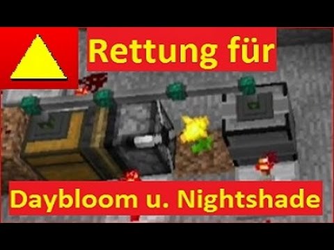 Daybloom Nightshade Problemlösung voll erklärt Minecraft Botania Tutorial