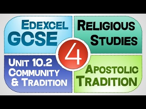 GCSE RS Unit 10.2 (Part 4 of 5) Apostolic Tradition | by MrMcMillanREvis