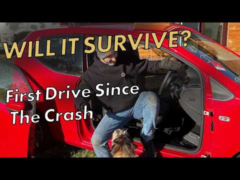 First Drive After Fixing My Wrecked VW Up! (Will It Survive?)