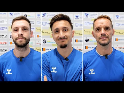 DECLARAȚII Vencel Csog, Claudiu Lazurcă și Răzvan Gavriloaia înaintea meciului cu Potaissa Turda