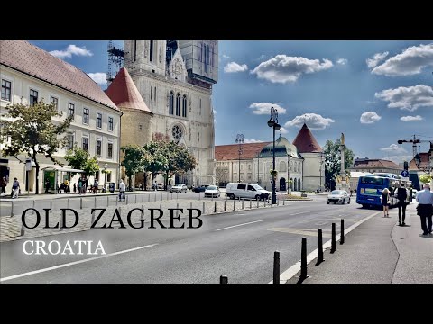 🇭🇷 Old Zagreb | HD | walk about 🇭🇷