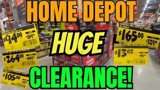Home Depot Tool Deals and Huge Clearance You Don't want to Miss!