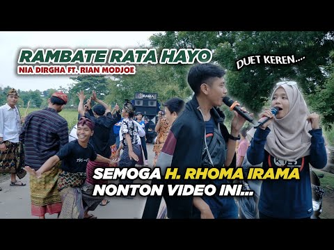 H. RHOMA IRAMA HARUS NONTON INI | RAMBATE RATA HAYO - NIA DIRGHA FT. RIAN MODJOE | IRAMA DOPANG
