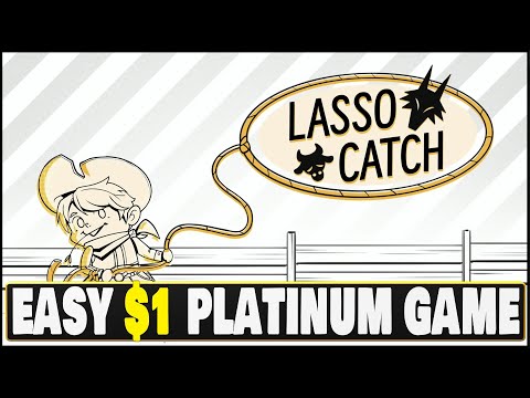 New Easy $1 Platinum Game | Lasso Catch Quick Trophy Guide