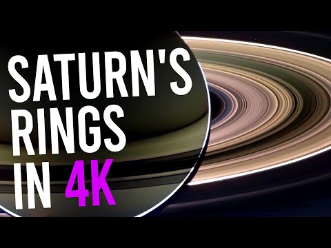The best REAL images of Saturn's Rings in 4K