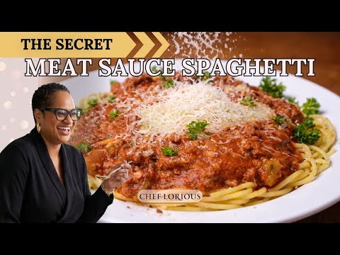 The SECRET Ingredient That Takes This Meat Sauce Over the Top 🤫🍝