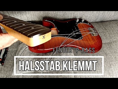 Hals einstellen am E-Bass