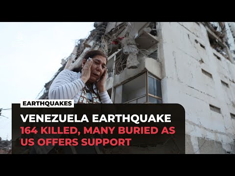 Venezuela earthquakes: At least 164 dead, 971 injured as US offers support