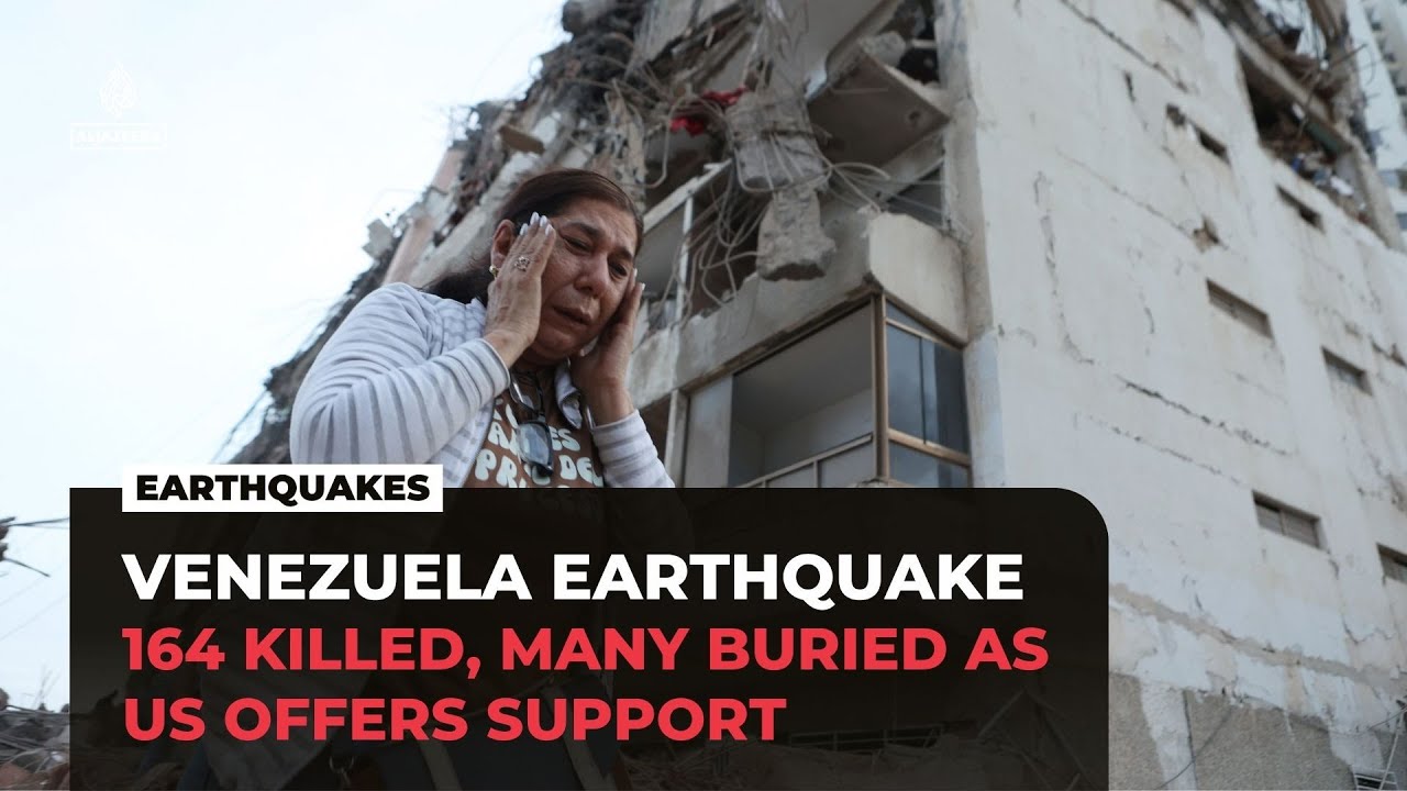 Venezuela earthquakes: At least 164 dead, 971 injured as US offers support