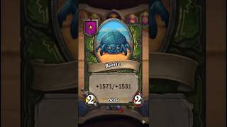Beetle Record +1571/1531 İnsane Beetle Strategy | Hearthstone Battlegrounds #hearthstone