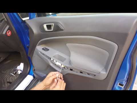 Ford ecosport / front door panel removal / jeff tan tutorial