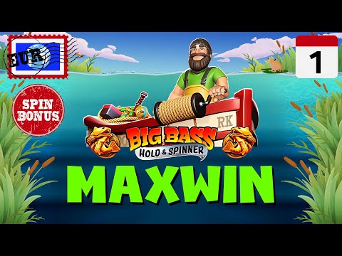 BIG BASS HOLD AND SPINNER 🐟🎣 | MAX WIN | 2024-09-02 | .20 EUR | 10000x | SPIN BONUS | STAKE 🇺🇳 | EP1