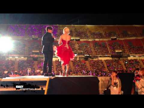 [Fancam] 130330 MC Kim Jong Kook & MC Sunny (SNSD) with Pink Ocean + Backstage @ SJC [3/3]