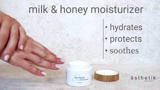 ästhetik milk &amp; honey moisturizer