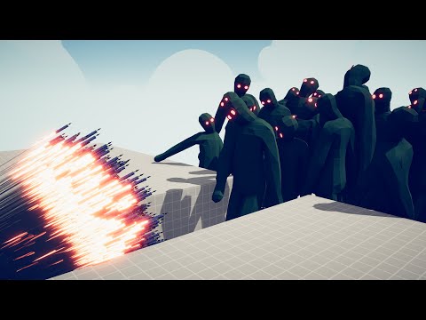 GIANT ZOMBIES ARMY vs EVERY GOD - Totally Accurate Battle Simulator TABS