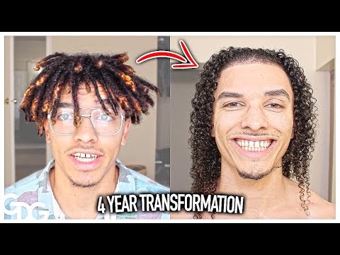 From Dreads To Curls | 4 Year Transformation