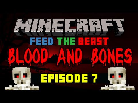 Minecraft FTB: BLOOD AND BONES #7 with Vikkstar, Woofless & Preston (Minecraft Feed The Beast)