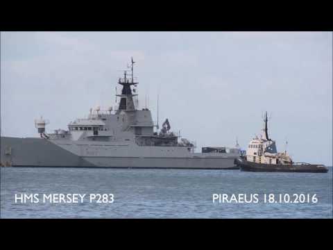 HMS MERSEY P283 [ Piraeus , Greece ]