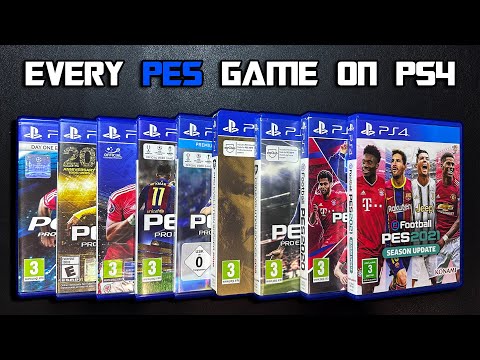 Unboxing Every PES Game on PS4 (2015-2021)