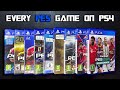 Unboxing Every PES Game On PS4 2015 2021