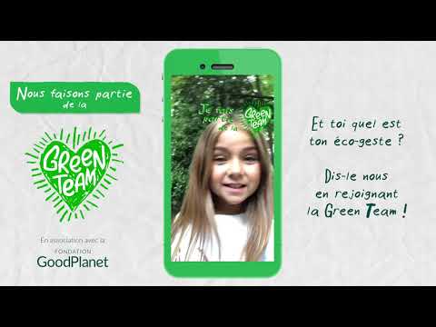 Nous faisons partie de la Green Team 🌿 (vidéo officielle éco-gestes #1)