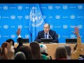 Sergey Lavrov Press Conference At UN Sept 2024 Ukraine Palestine Hezbollah Bucha And NATO