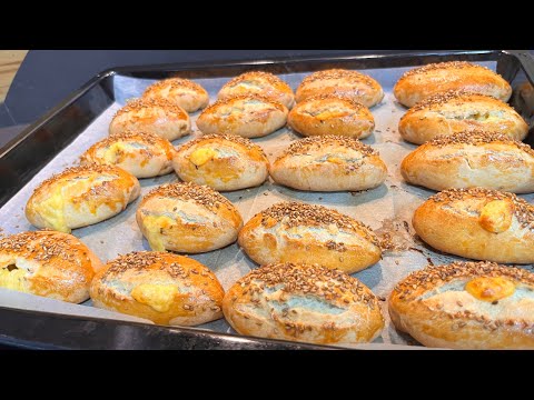 1 TRAY IS DONE INSTANTLY❗ Easy Pastry Recipe WITHOUT YEAST for Breakfast and 5 o'clock Tea