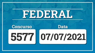 Capa de LOTERIA FEDERAL 5577