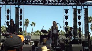 Wild Belle performing Backslider at Coachella Fest 2013