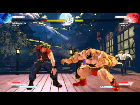 street fighter V beta Zangief(hdcloudstrife) vs Nash(gameinn)
