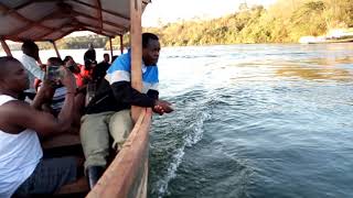 preview picture of video 'Boat ride on the Source of River Nile'