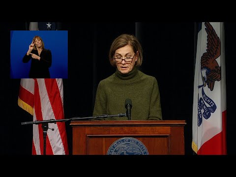 Iowa Gov. Kim Reynolds Press Conference | December 1, 2020, 11 a.m.