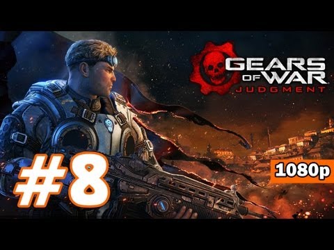 Gears of War: Judgment PART 8 Playthrough [1080p] X360 Lets Play TRUE-HD QUALITY