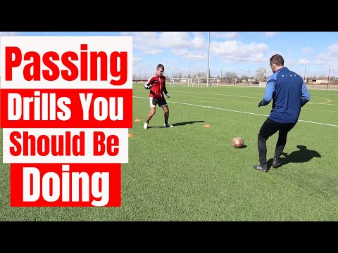 Passing Drills You Should Be Doing - Soccer Passing Drills to Improve First Touch & Passing Skills